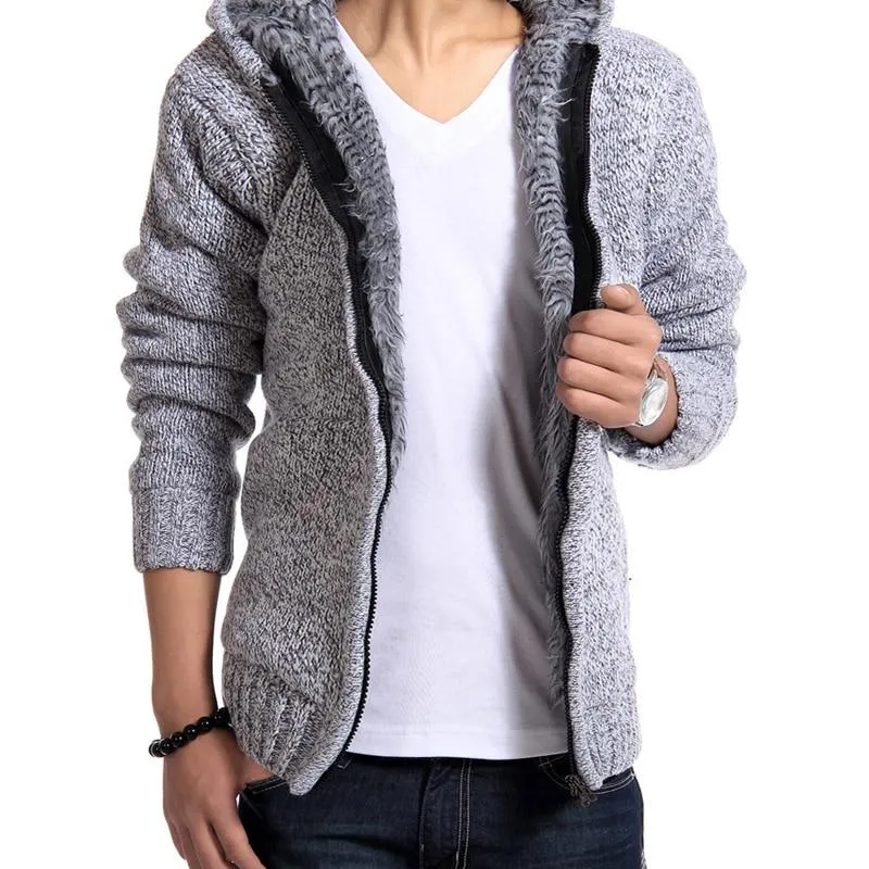 Luxury Fur Lined Thick Winter Hoodie - 5 Colors