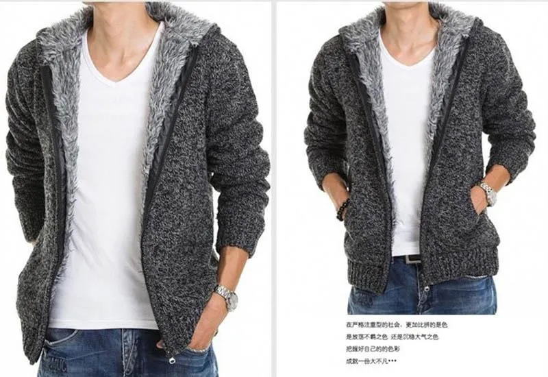 Luxury Fur Lined Thick Winter Hoodie - 5 Colors