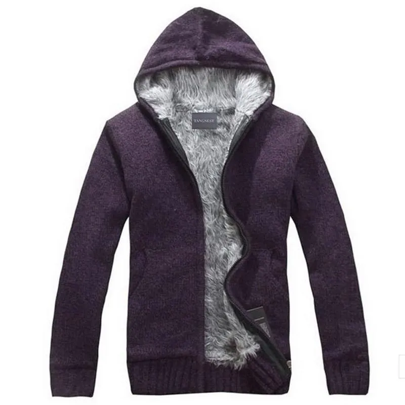 Luxury Fur Lined Thick Winter Hoodie - 5 Colors