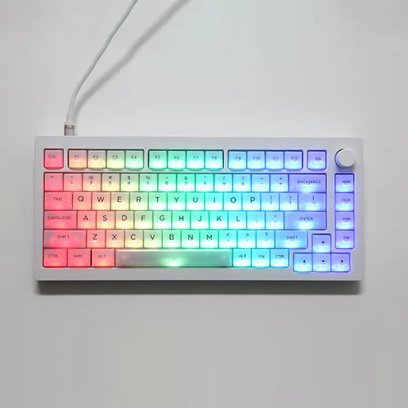 MonsGeek M1 Transparent Mechanical Keyboard