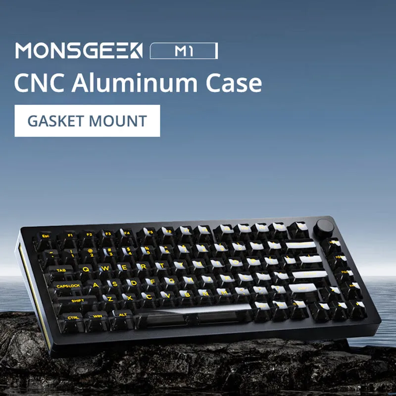 MonsGeek M1 Transparent Mechanical Keyboard