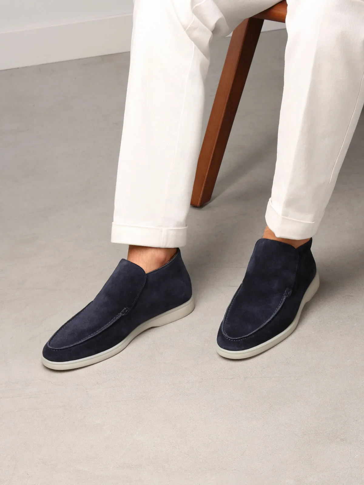 Navy City Loafer