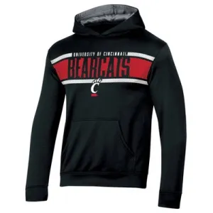 New - NCAA Cincinnati Bearcats Boys' Poly Hooded Sweatshirt - XL