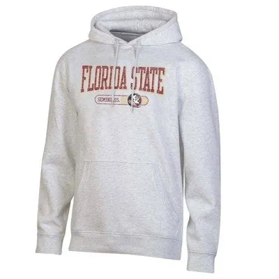 New - NCAA Florida State Seminoles Gray Fleece Hooded Sweatshirt - M