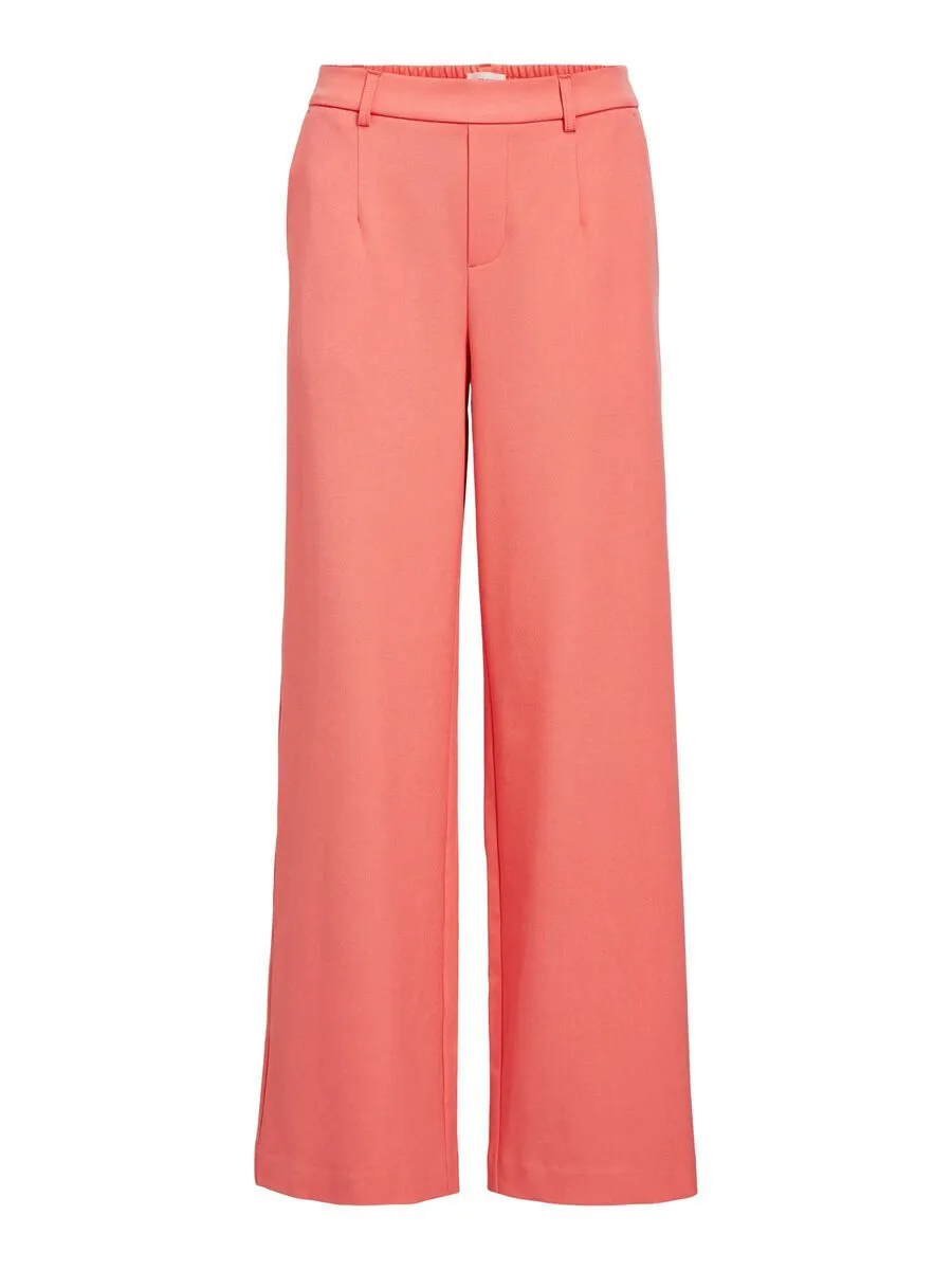 OBJLISA WIDE PANT NOOS | GEORGIA PEACH