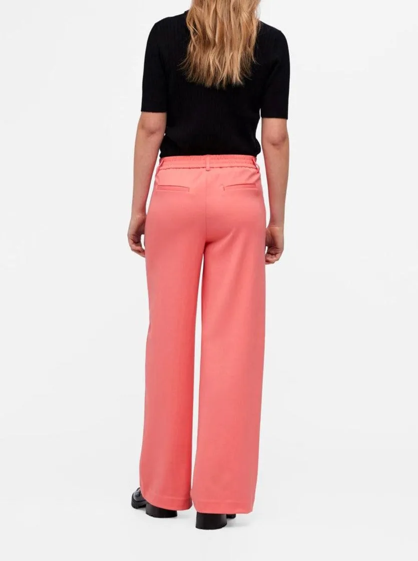 OBJLISA WIDE PANT NOOS | GEORGIA PEACH