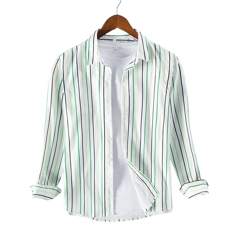 Pologize™ Striped Casual Button Shirt