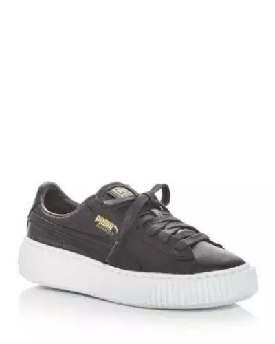 PUMA - WOMENS BASKET LEATHER SNEAKERS **FREE SHIPPING**