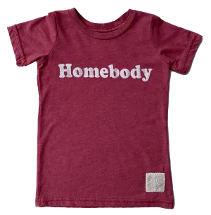 Retro Brand - Homebody Tee in Heather Red