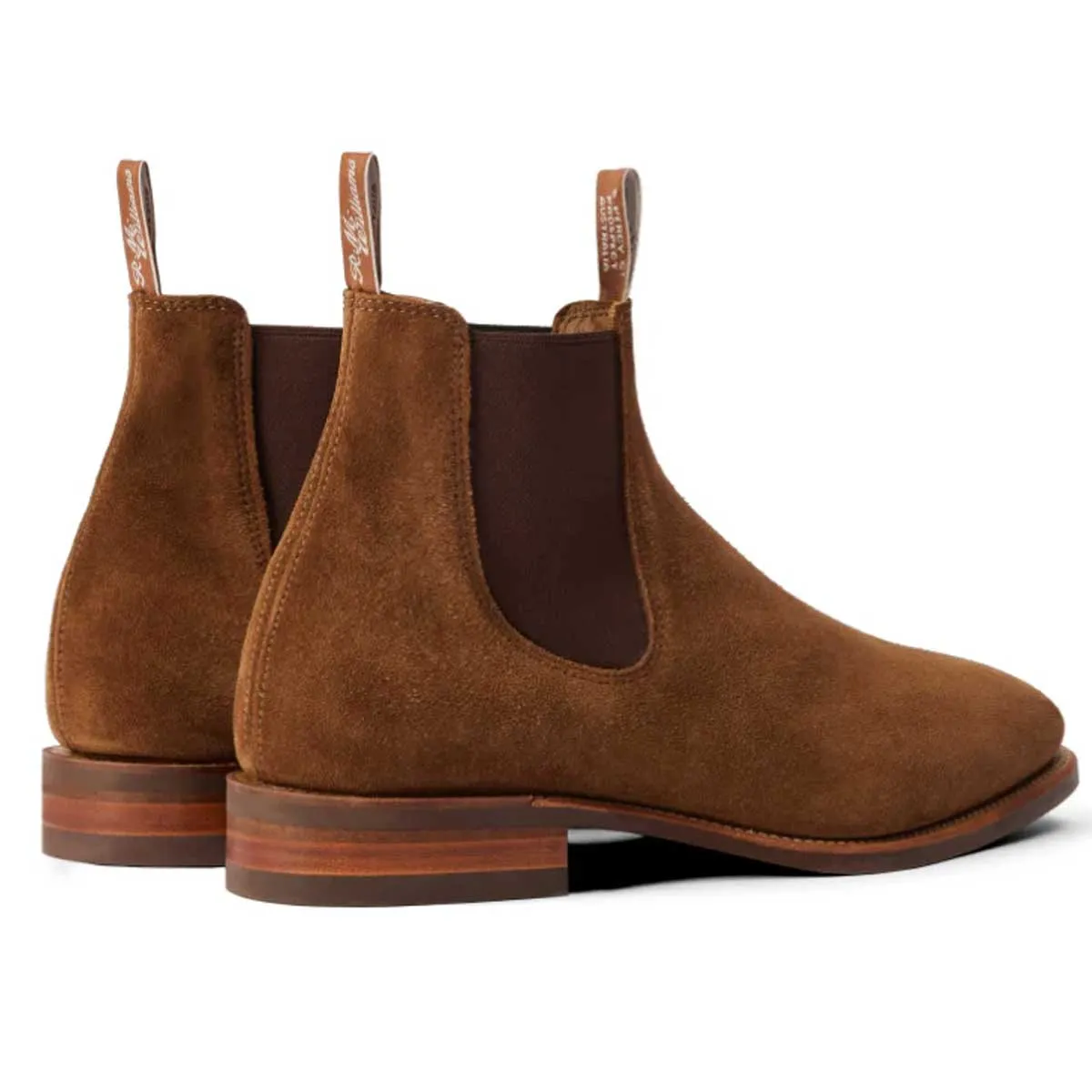 RM WILLIAMS Comfort Craftsman Boots - Men's - Cedar Suede