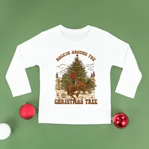 Rockin Around The Christmas Tree - Child LONG SLEEVE Tee