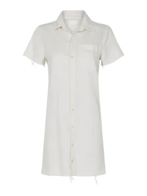 Short Sleeve Frenchie Fray Dress