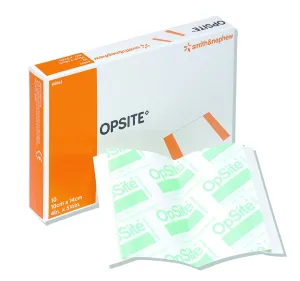 Smith & Nephew 4986 Opsite Transparent Adhesive Dressing, Water Proof Film, Moisture Vapor Permeable Size 15cm x 28cm