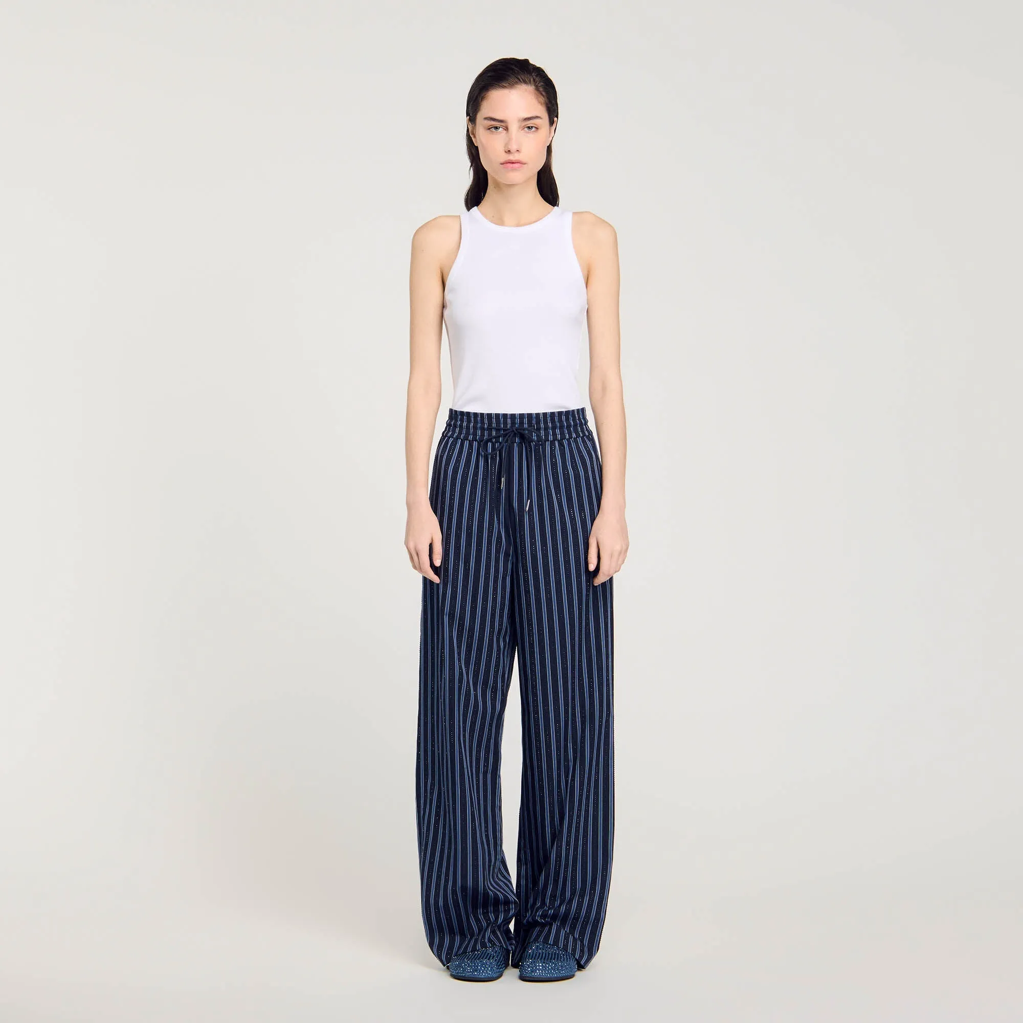 Striped Trousers