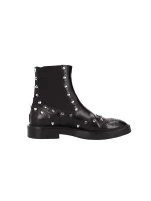 studded chelsea boots