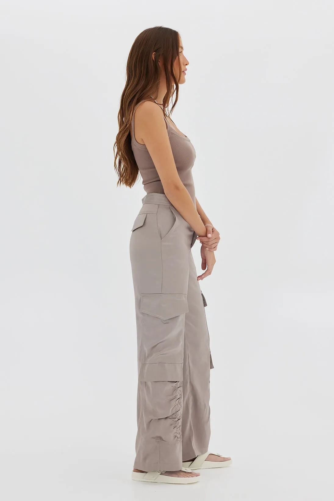 The Cargo Pant - Taupe