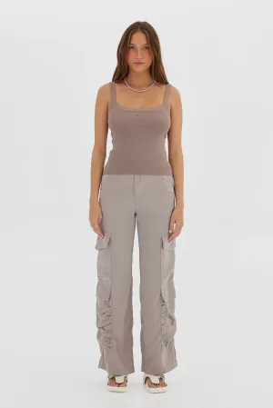 The Cargo Pant - Taupe