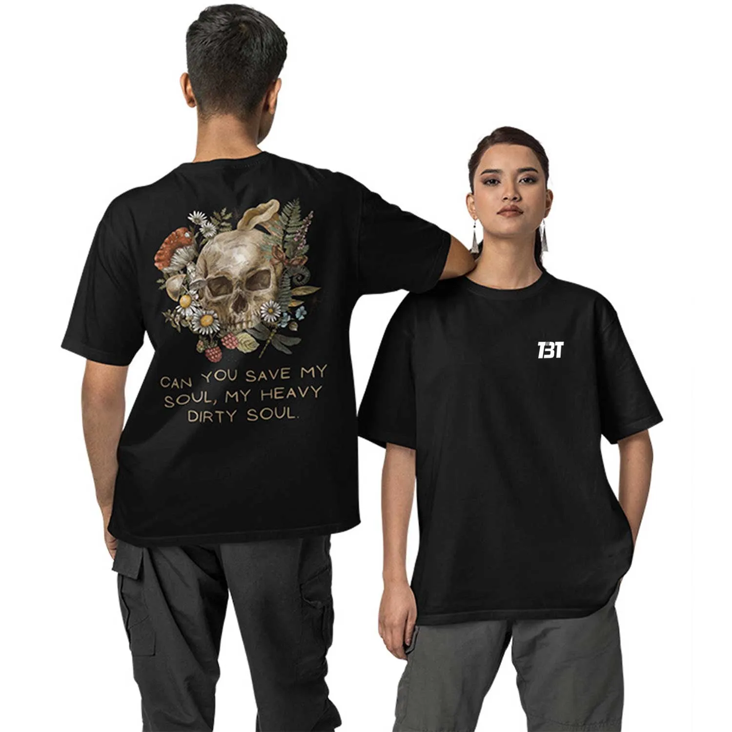 Twenty One Pilots Oversized T shirt - Heavy Dirty Soul