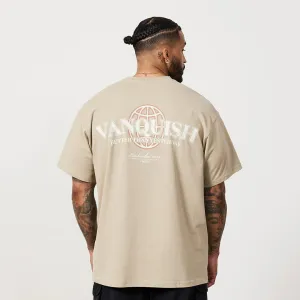 Vanquish TSP Taupe Global Oversized T Shirt