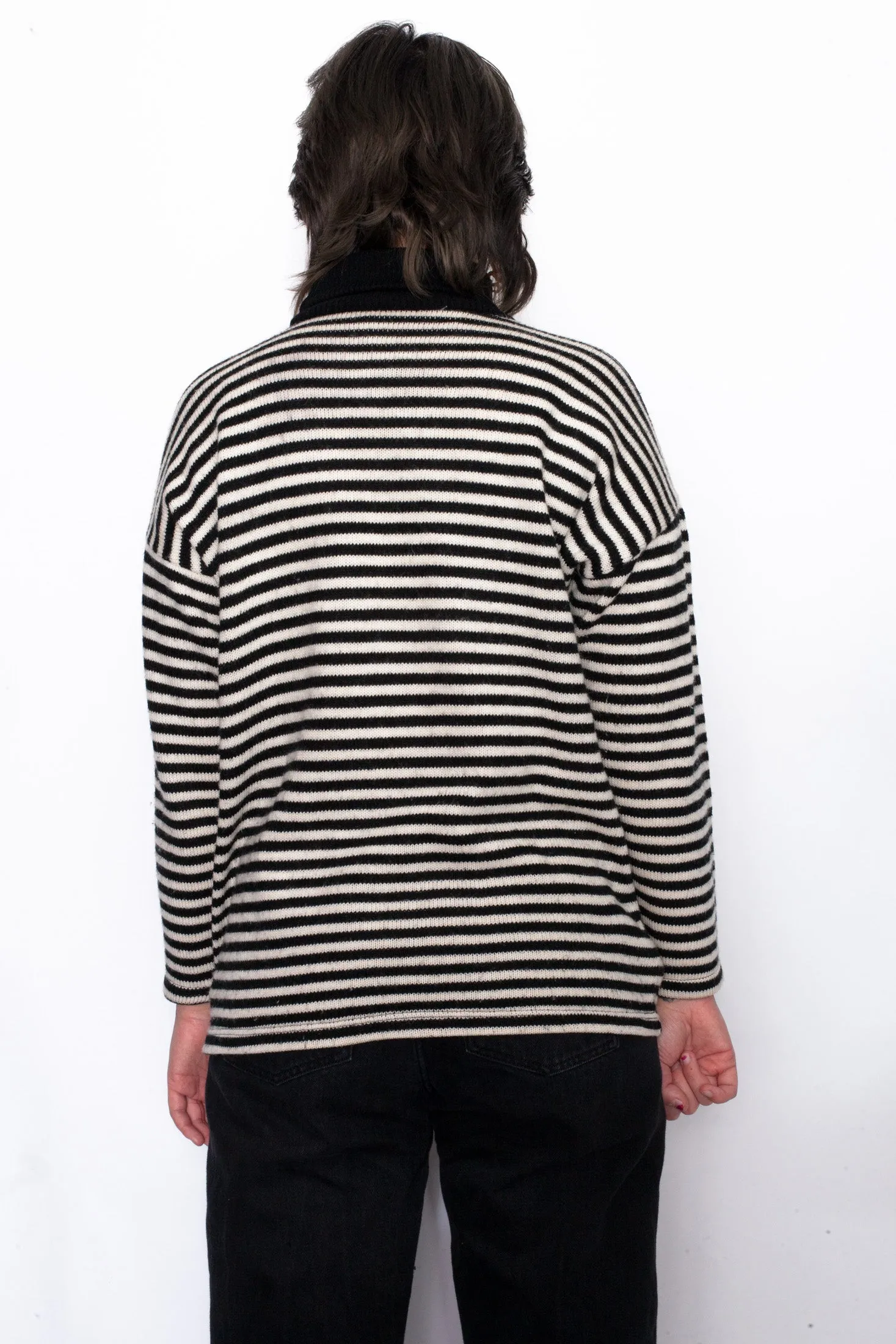 Vintage 90s Striped Oversized Jumper