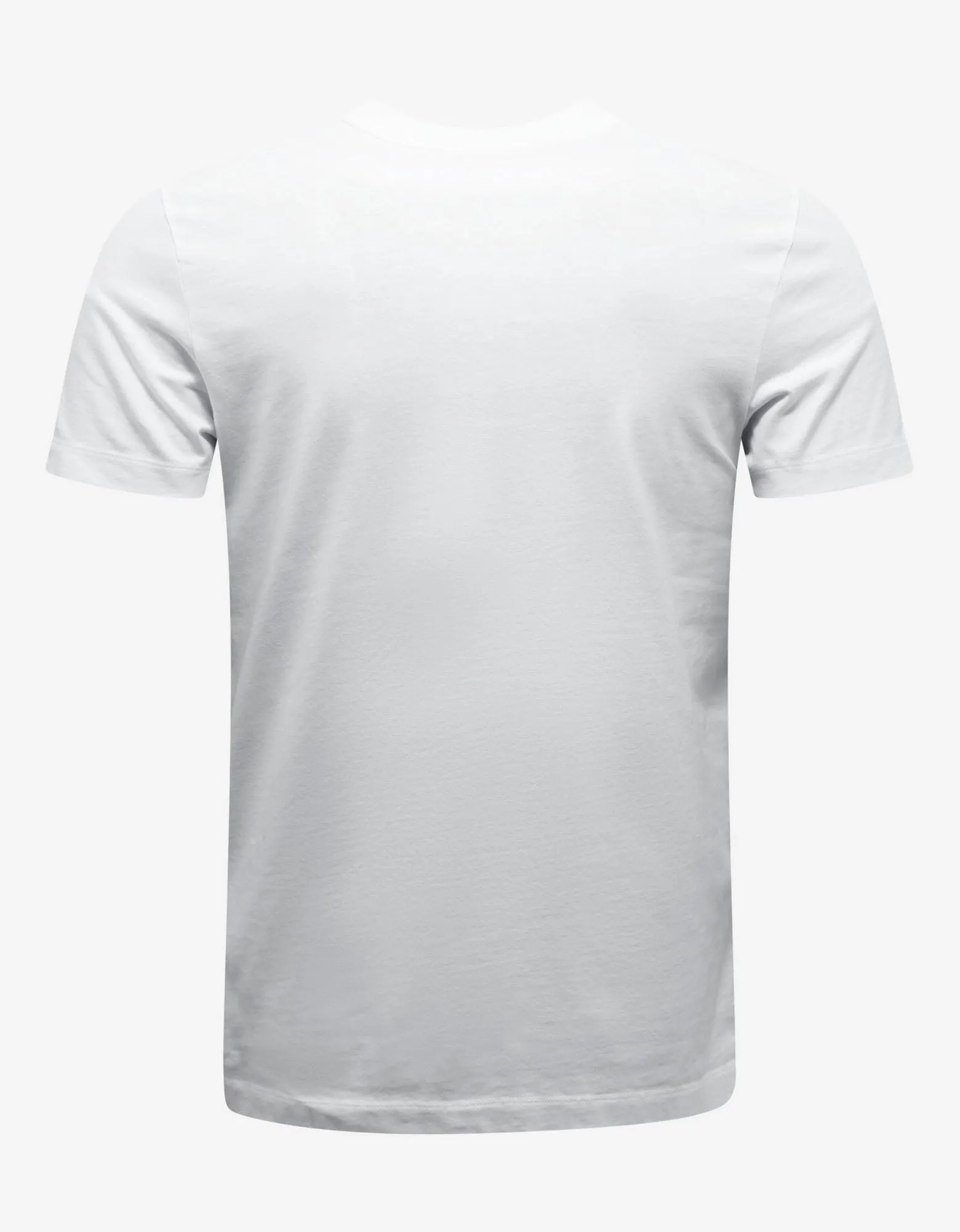 White Embroidered Logo T-Shirt