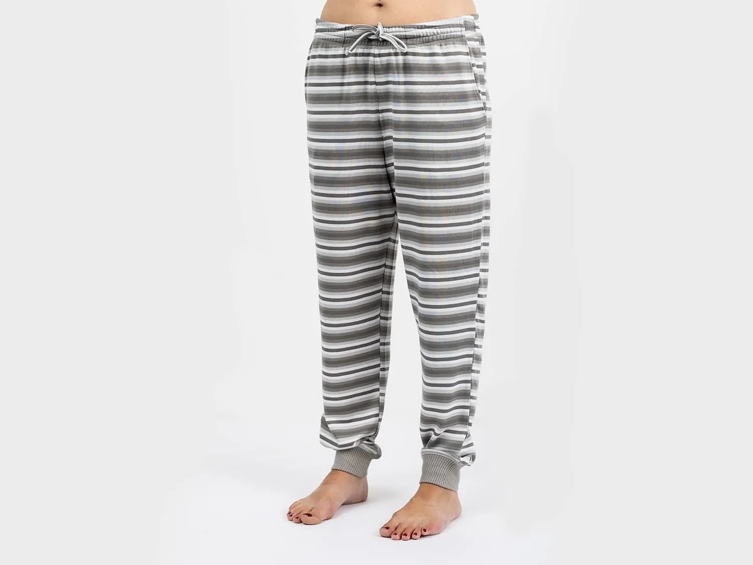 Women’s Jogger - Gray Stripe