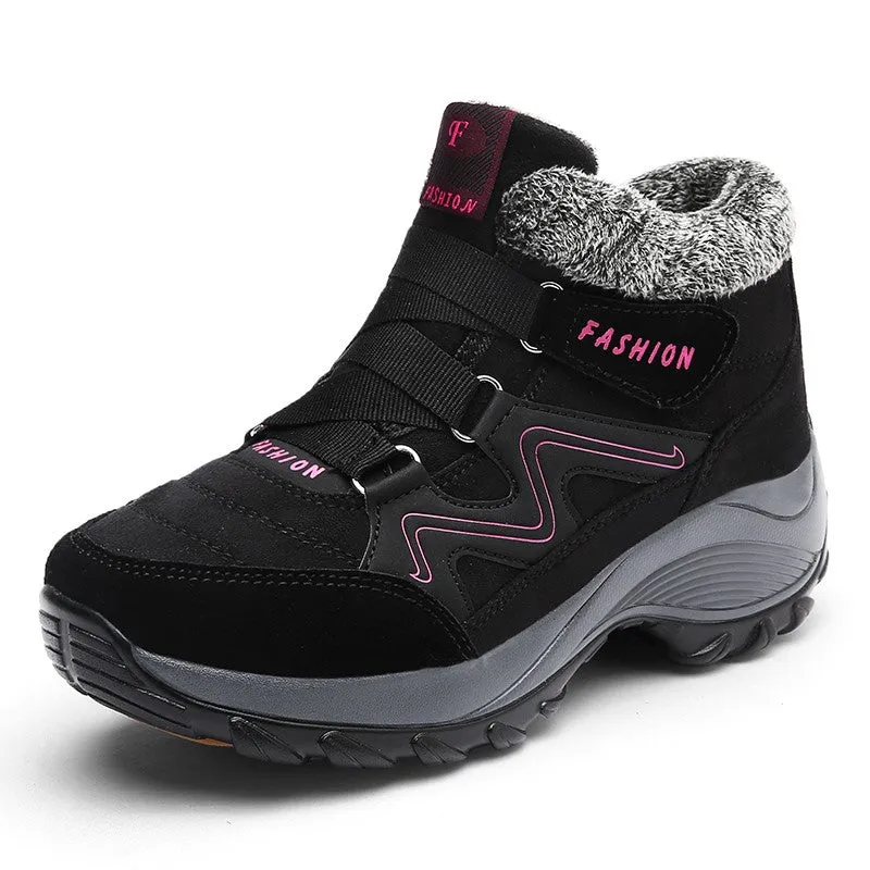 Women's winter villi thermal comfortable high top boots