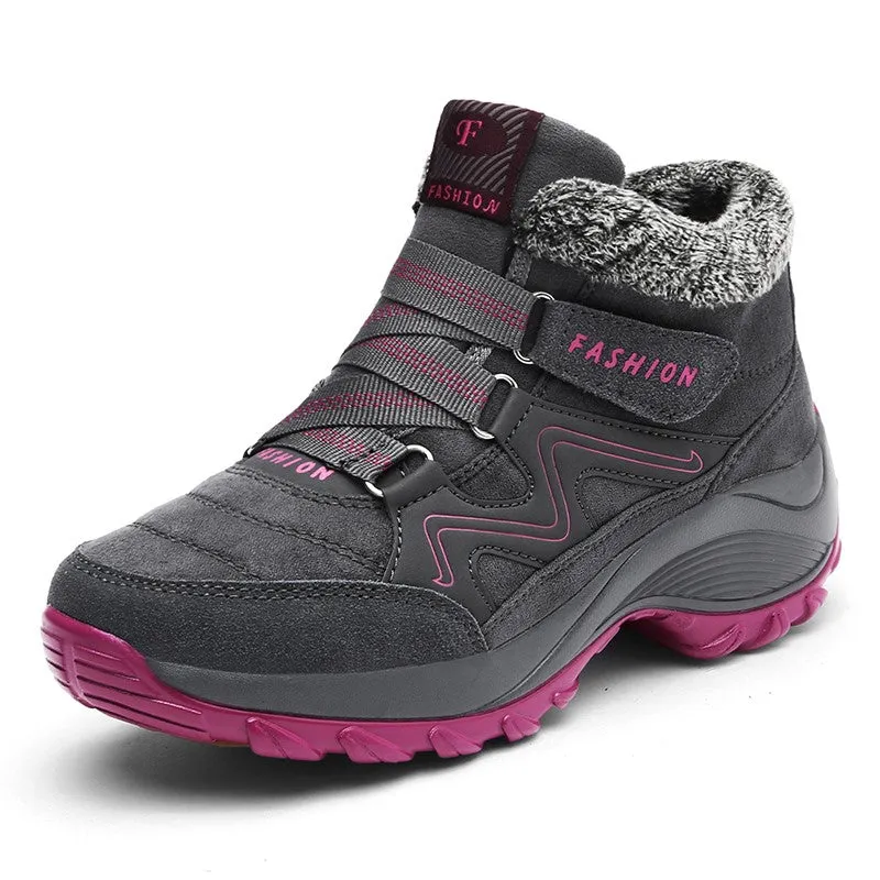 Women's winter villi thermal comfortable high top boots