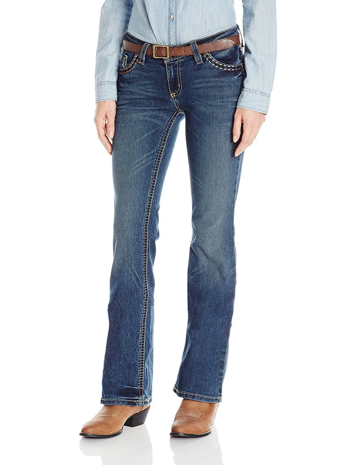 Wrangler Rock 47 Fashion Sits Above Hip Jeans - WJX15DM