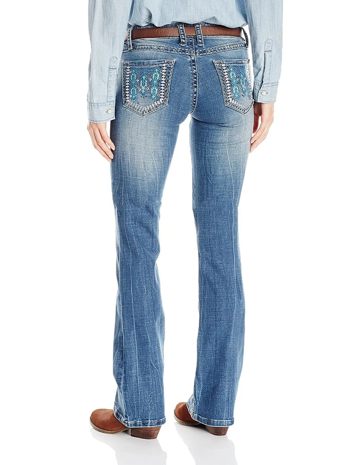 Wrangler Rock 47 Fashion Sits Above Hip Jeans - WJX15DM