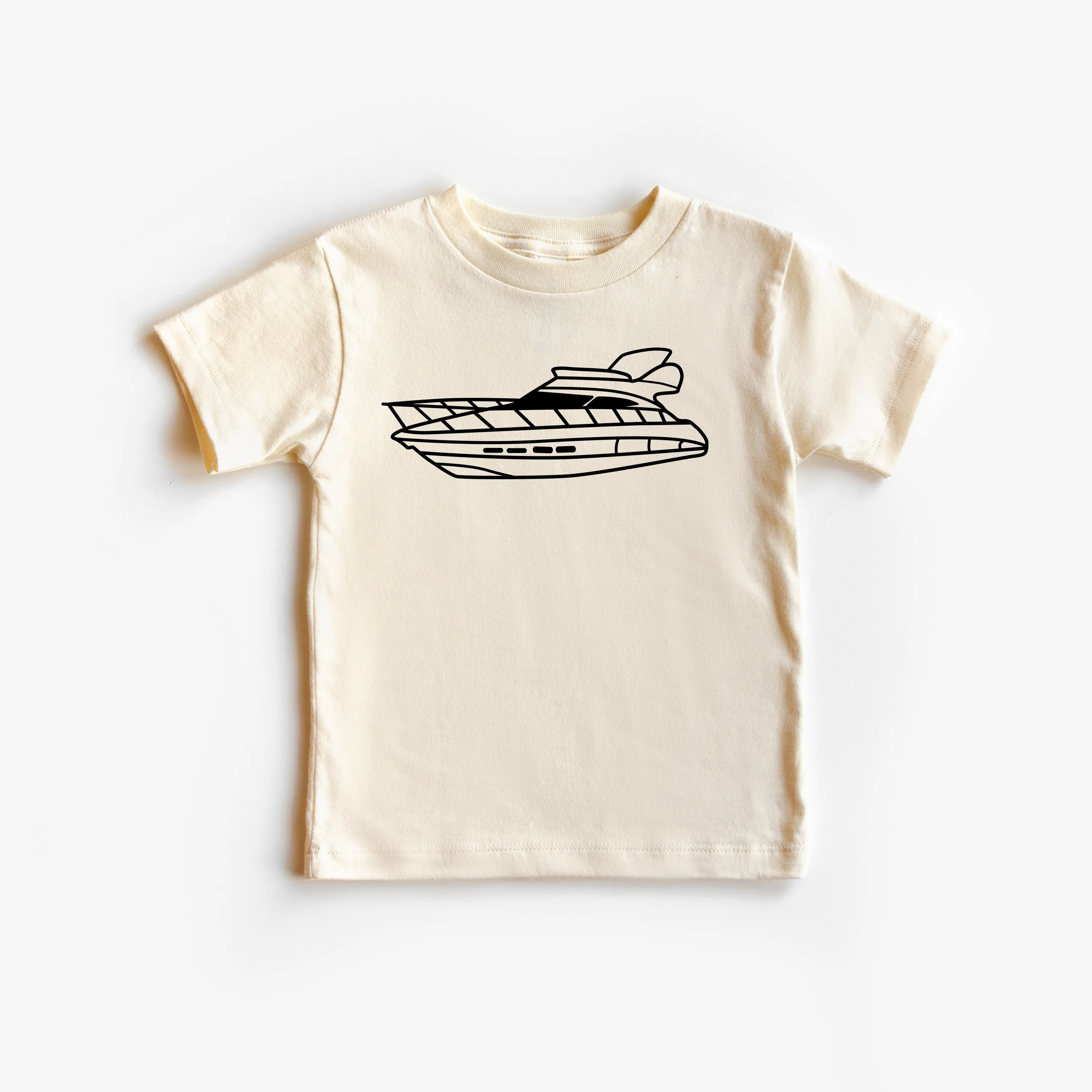 YACHT - Minimalist Design - Short Sleeve Child Shirt