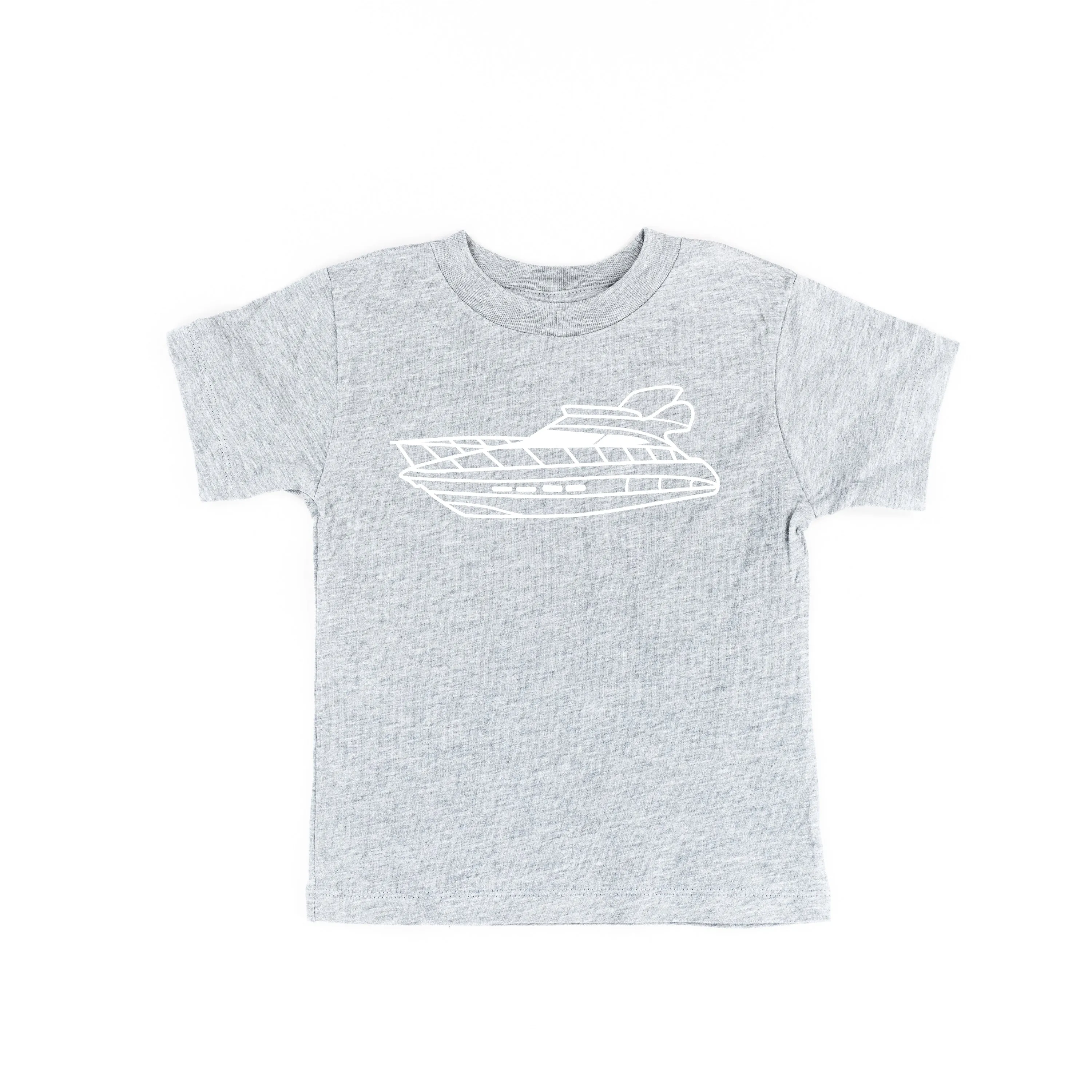 YACHT - Minimalist Design - Short Sleeve Child Shirt