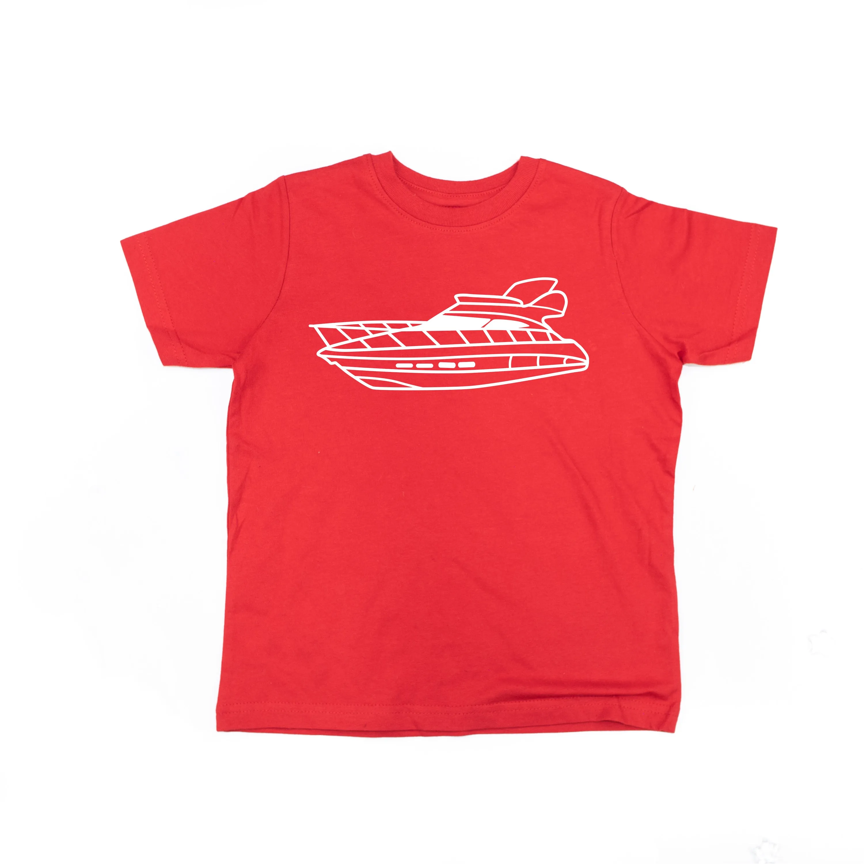 YACHT - Minimalist Design - Short Sleeve Child Shirt