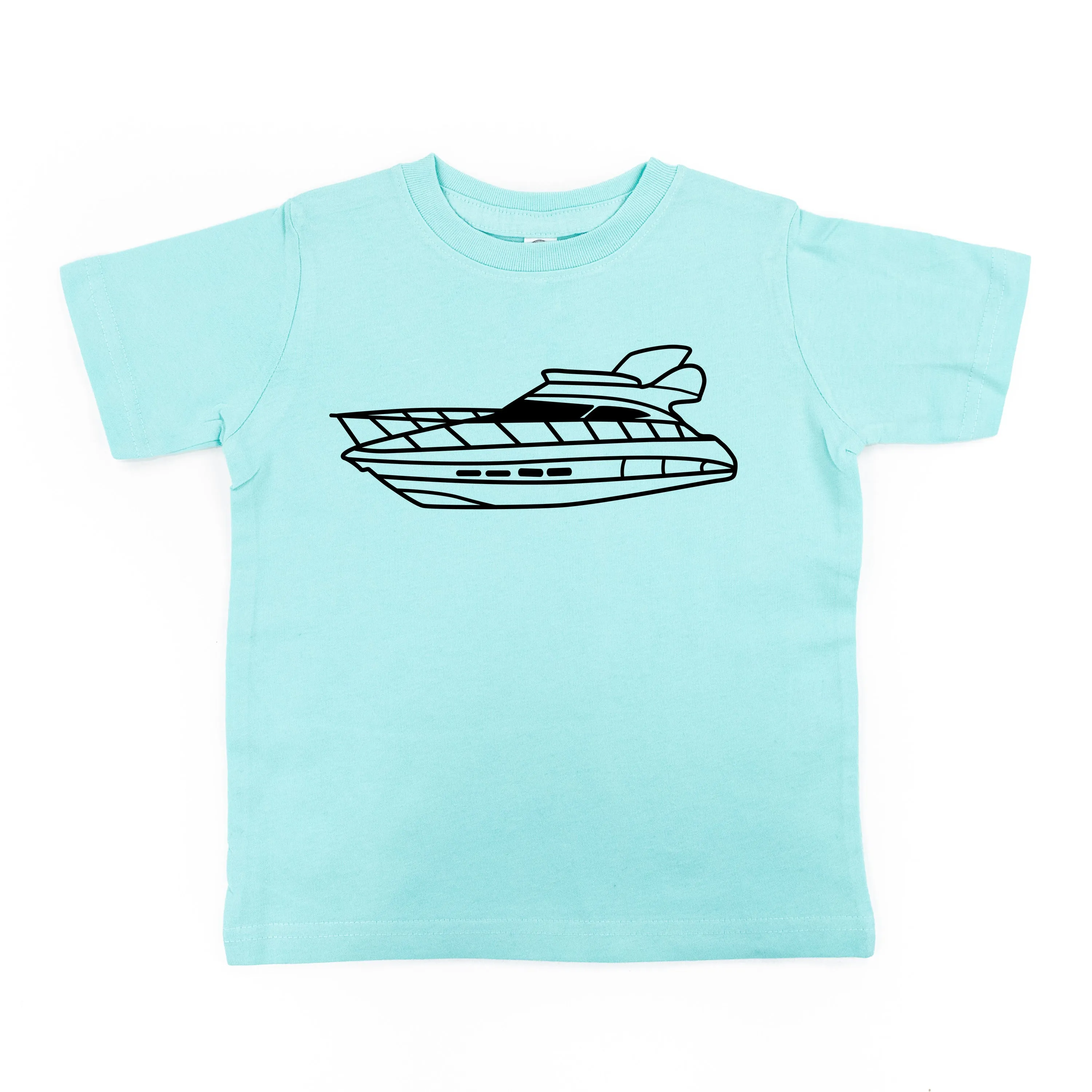 YACHT - Minimalist Design - Short Sleeve Child Shirt