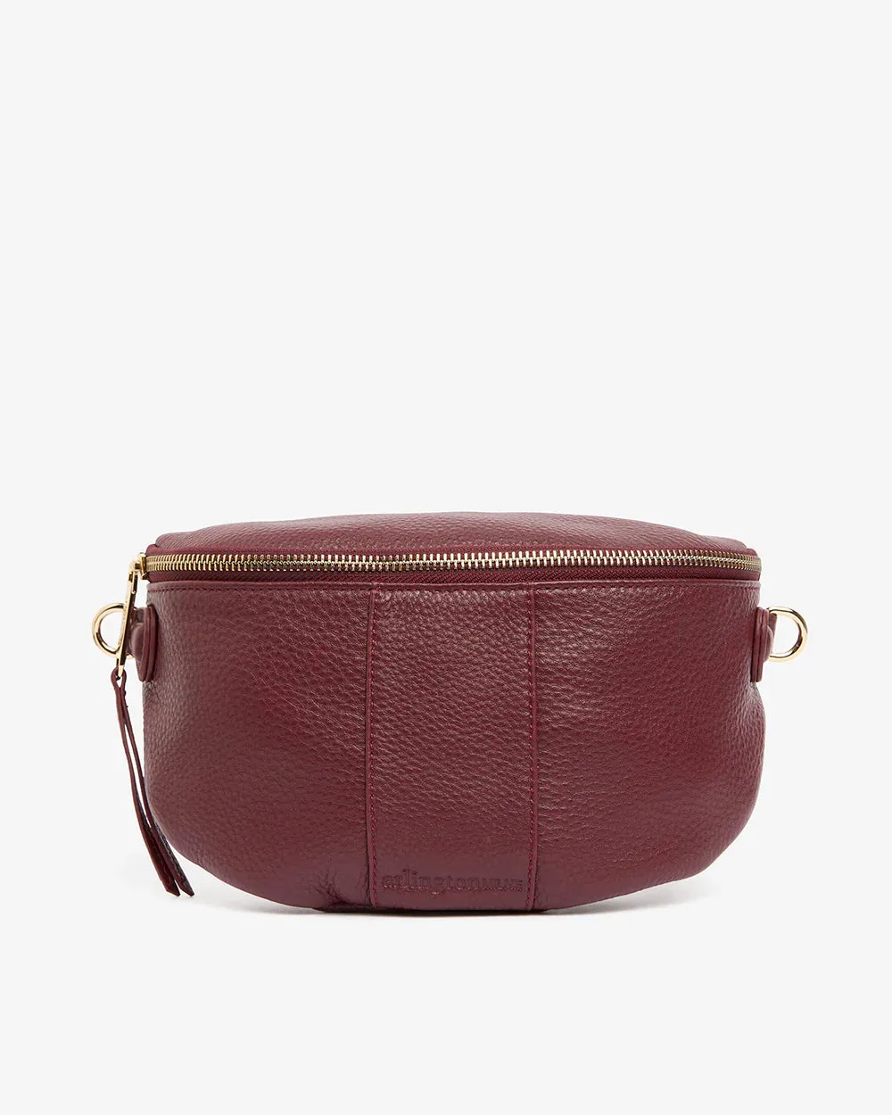 ZARA SLING BAG | Burgundy Pebble